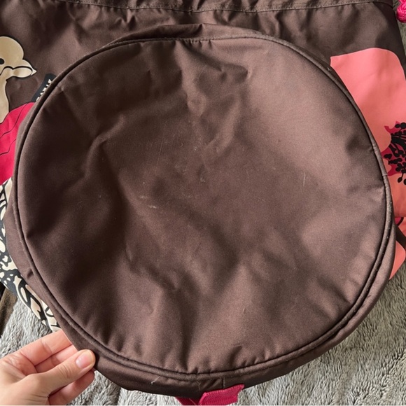 Vera Bradley Big Huge Laundry Tote Mocha Rouge - Picture 2 of 6